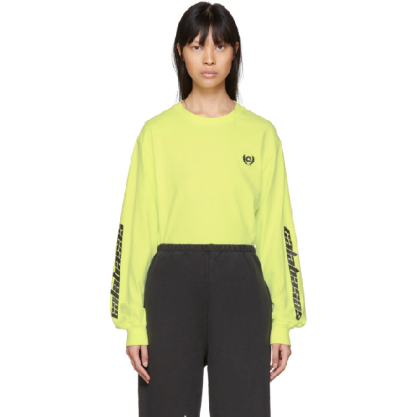 yeezy calabasas long sleeve frozen yellow