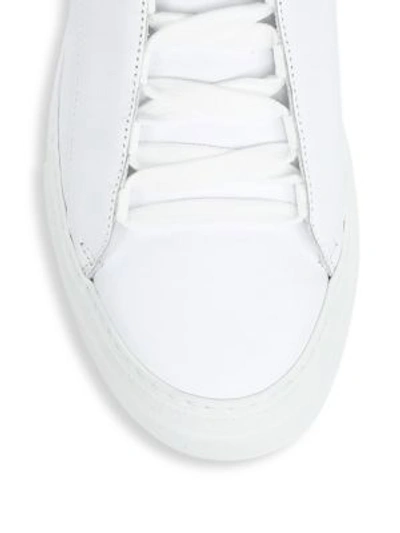 Shop Nicholas Kirkwood Pearlogy Low Top Sneakers In White