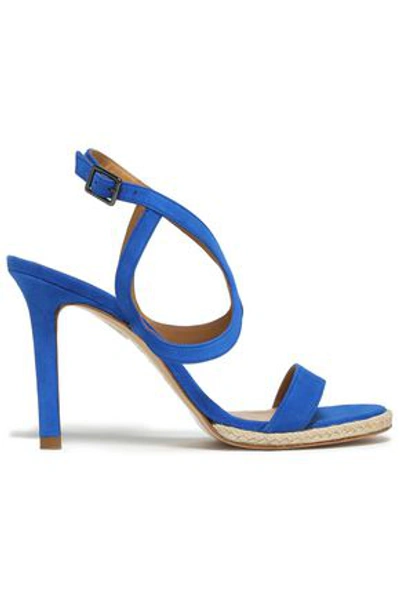 Shop Castaã±er Woman Suede Sandals Blue