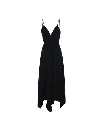 Shop Boutique Moschino 3/4 Length Dresses In Black
