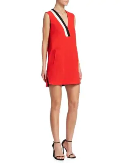 Shop Rag & Bone Lodwick Striped Dress In Red