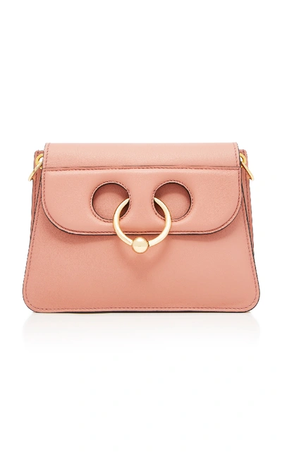 Shop Jw Anderson Pierce Mini Leather Bag In Pink
