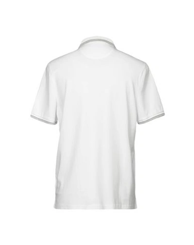 Shop Michael Kors Polo Shirt In White