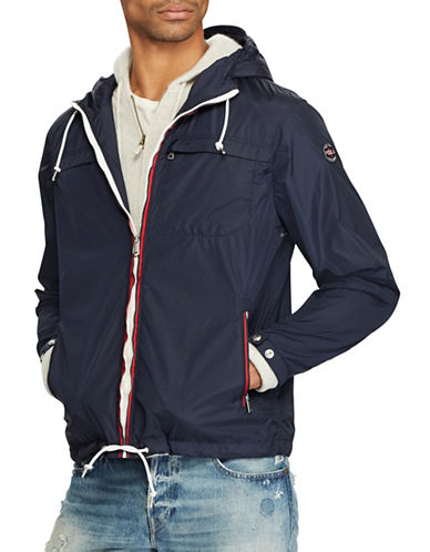 polo ralph lauren packable hooded jacket