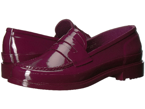 hunter penny loafers