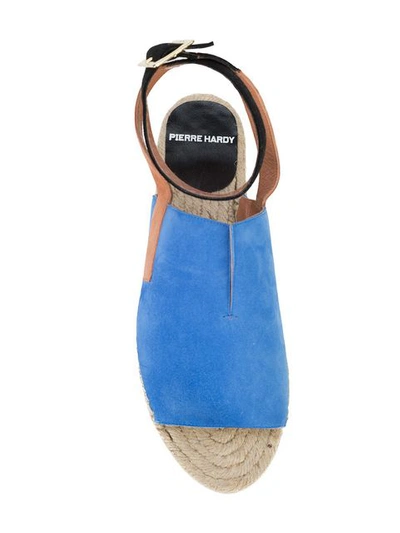 Shop Pierre Hardy Secret Sandals  In Blue