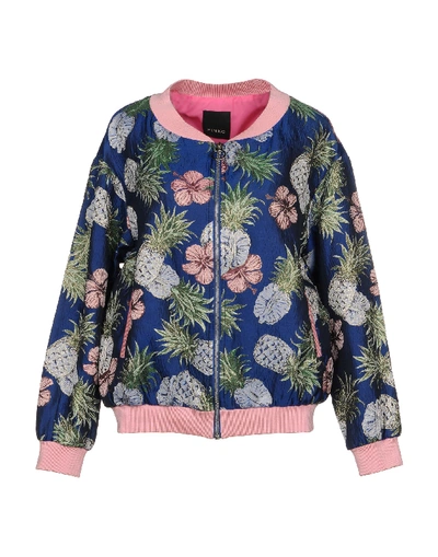 Shop Pinko Bomber In Blue