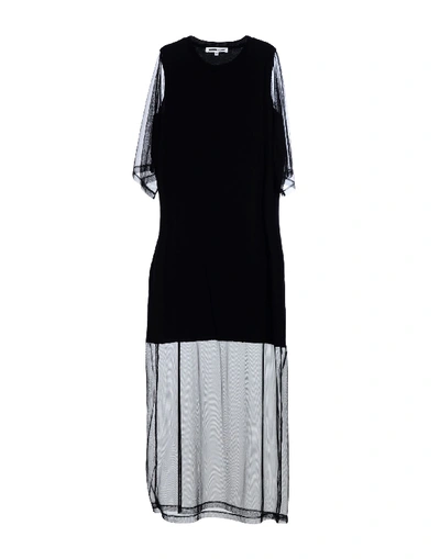 Shop Mcq By Alexander Mcqueen Long Dresses In Black