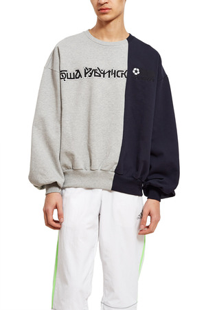 gosha rubchinskiy combo logo sweatshirt