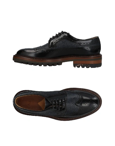 Shop Paul Smith Laced Shoes In Black