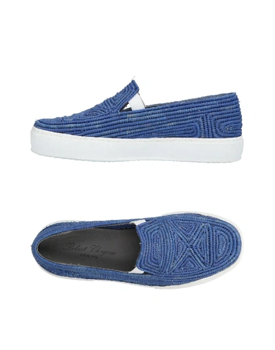Shop Robert Clergerie Sneakers In Blue