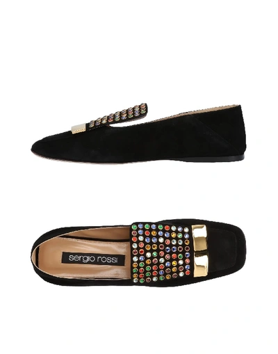 Shop Sergio Rossi Loafers In Black