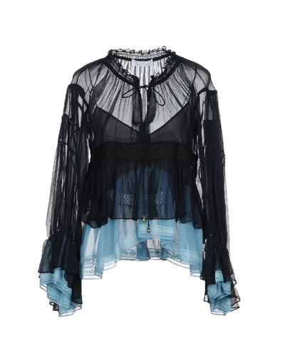 Shop Chloé Blouse In Black