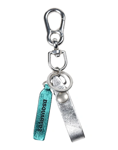 Shop Dsquared2 Key Ring In Silver