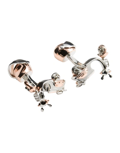 Shop Tateossian Earrings In Silver