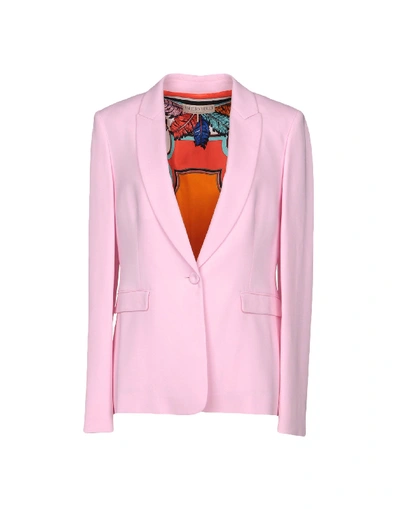 Shop Emilio Pucci Sartorial Jacket In Pink
