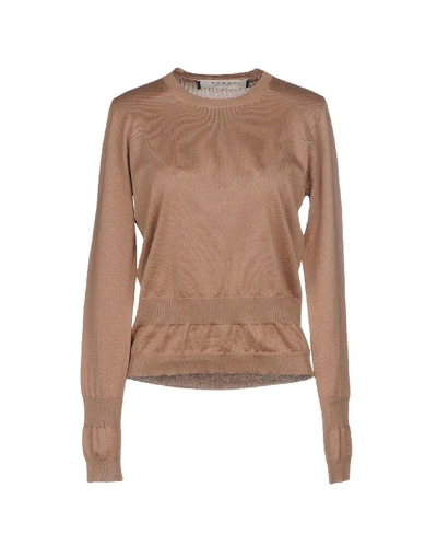 Shop Marni Sweater In Camel