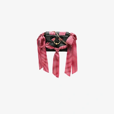 Shop Jw Anderson Black Pierce Ribbons Mini Cross Body Bag