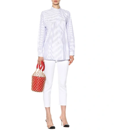 Shop Etre Cecile Printed Cotton Shirt