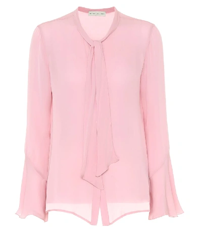 Shop Etro Silk Shirt In Pink