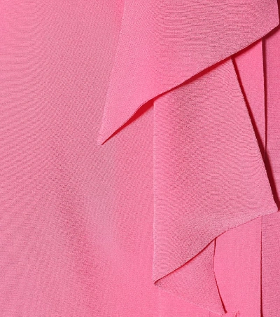 Shop Valentino Silk Top In Pink