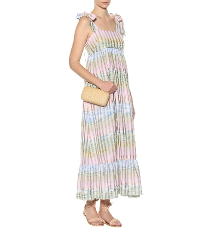 Shop Athena Procopiou Cosmic Dancer Maxi Dress In Multicoloured