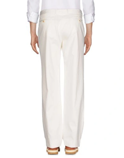 Shop Ps By Paul Smith Casual Pants In Ivory