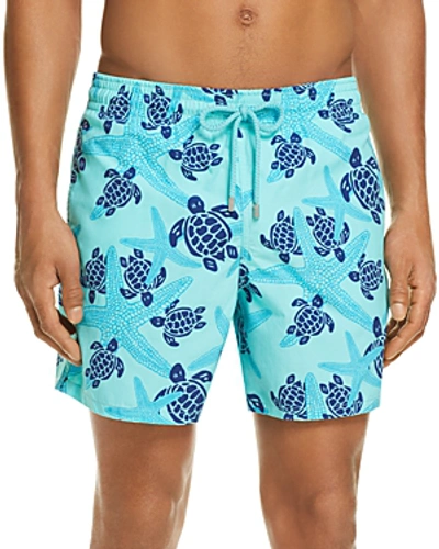 Vilebrequin Men's Flocked Starlettes Swim Trunks