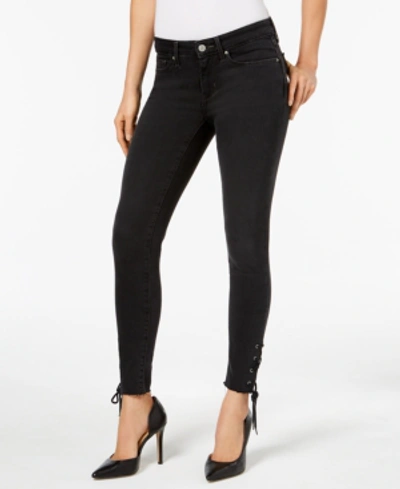 Shop Levi's 711 Lace-up Skinny Jeans In Street Flair