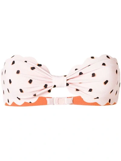 Shop Marysia Antibes Dots Bikini Top