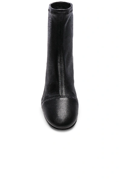 Shop Isabel Marant Daevel Sock Boots In Black.