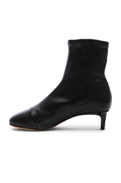 Shop Isabel Marant Daevel Sock Boots In Black.