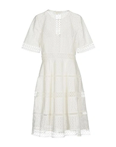 Shop Zimmermann Midi Dress In White
