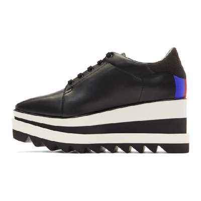 Shop Stella Mccartney Black Sneak-elyse Sneakers In 1093 Blk/ex