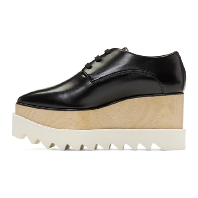 Shop Stella Mccartney Black Elyse Derbys In 1000 Black