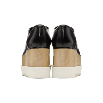 Shop Stella Mccartney Black Elyse Derbys In 1000 Black