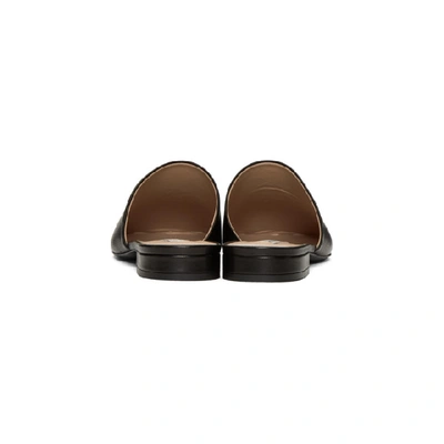 Shop Acne Studios Black Tessy Slippers