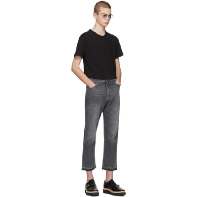 Shop Stella Mccartney Grey Denzel Jeans In 1140 Graphi