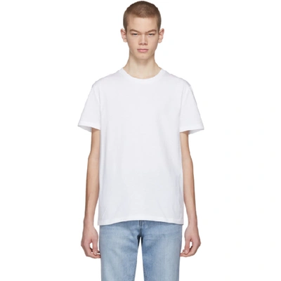 Shop Stella Mccartney White Idol Logo T-shirt In 9000 White