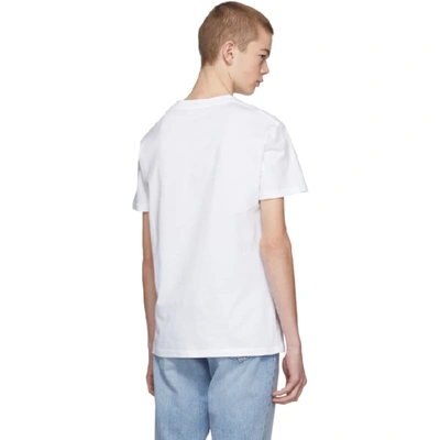 Shop Stella Mccartney White Idol Logo T-shirt In 9000 White