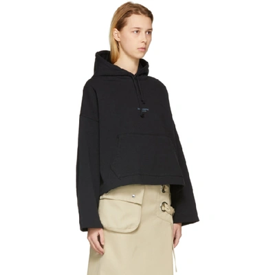 Shop Acne Studios Black Joghy Hoodie