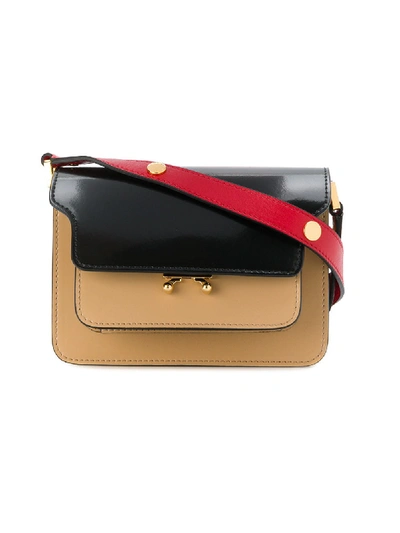 Shop Marni Mini Trunk Shoulder Bag