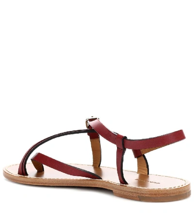 Shop Isabel Marant Jingo Leather Sandals