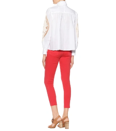 Shop See By Chloé Crochet Cotton Blouse In Female