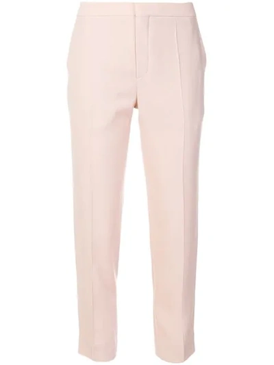 Shop Chloé Cropped Tailored Trousers