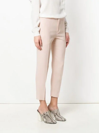 Shop Chloé Cropped Tailored Trousers