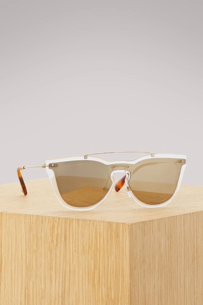 Shop Valentino Glamgloss Sunglasses