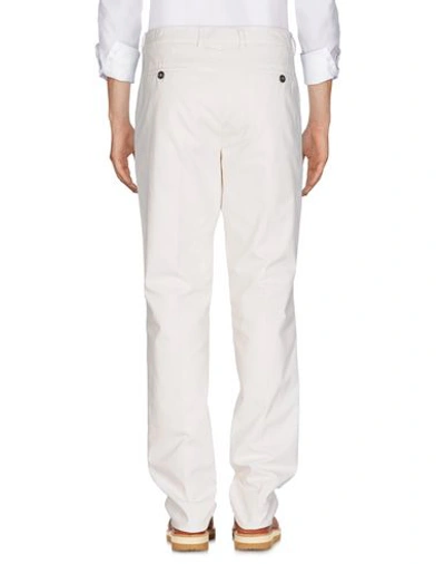 Shop Brunello Cucinelli Pants In Ivory