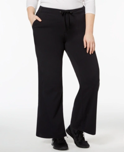 Shop Columbia Plus Size Anytime Pants In Charcoal
