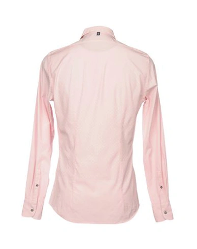 Shop Dondup Shirts In Light Pink